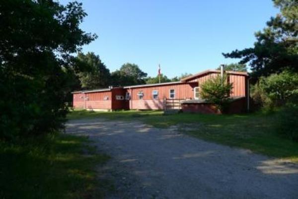 Kolonien set fra vejen