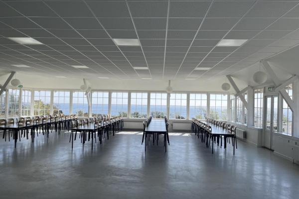 Spisesalen nyrenoveret