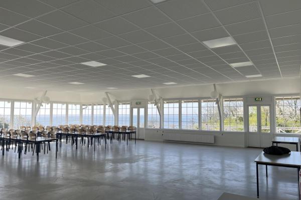 Spisesalen nyrenoveret